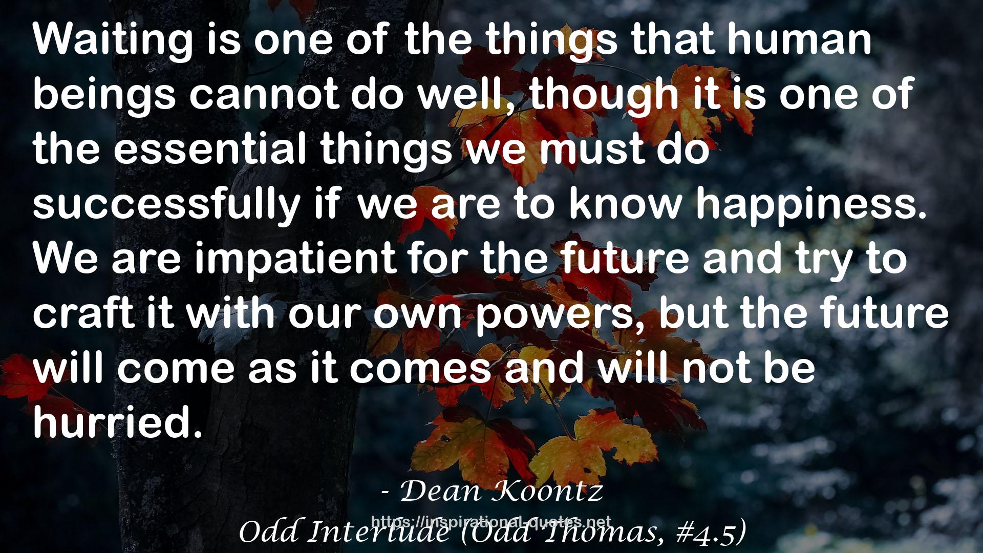 Dean Koontz QUOTES