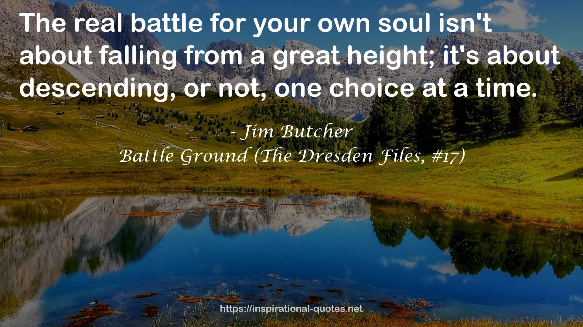 Battle Ground (The Dresden Files, #17) QUOTES