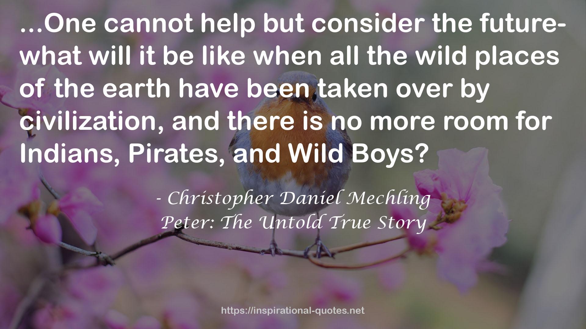 Christopher Daniel Mechling QUOTES