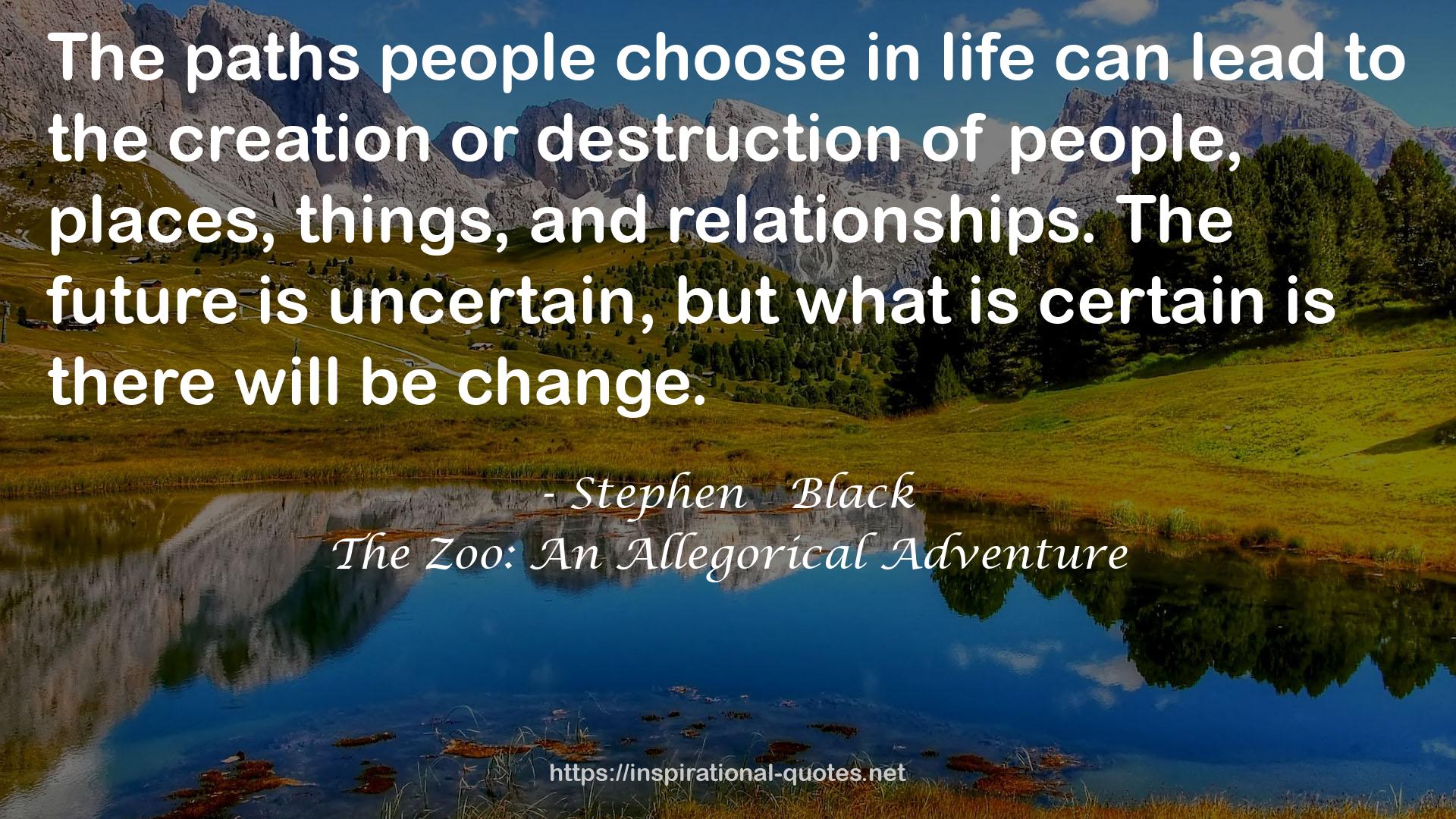 Stephen   Black QUOTES