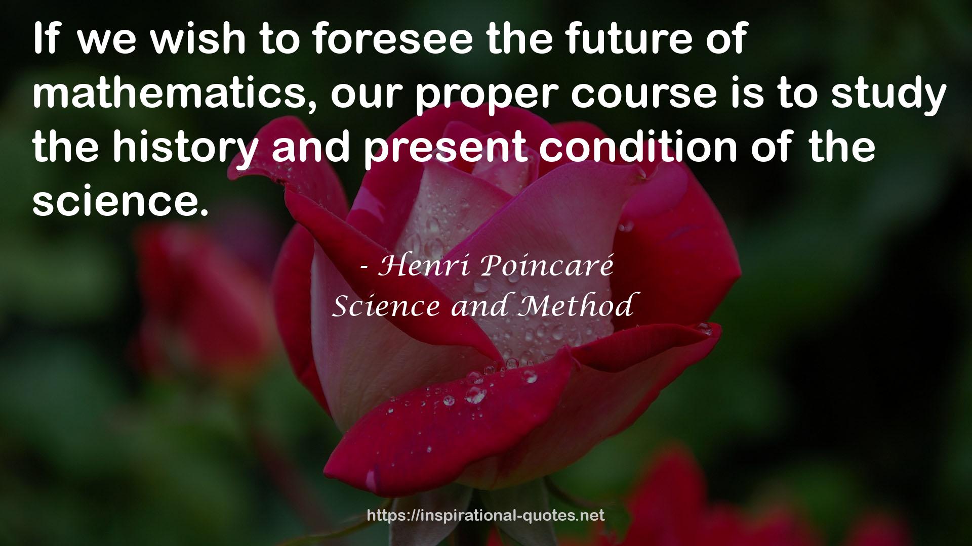 Henri Poincaré QUOTES