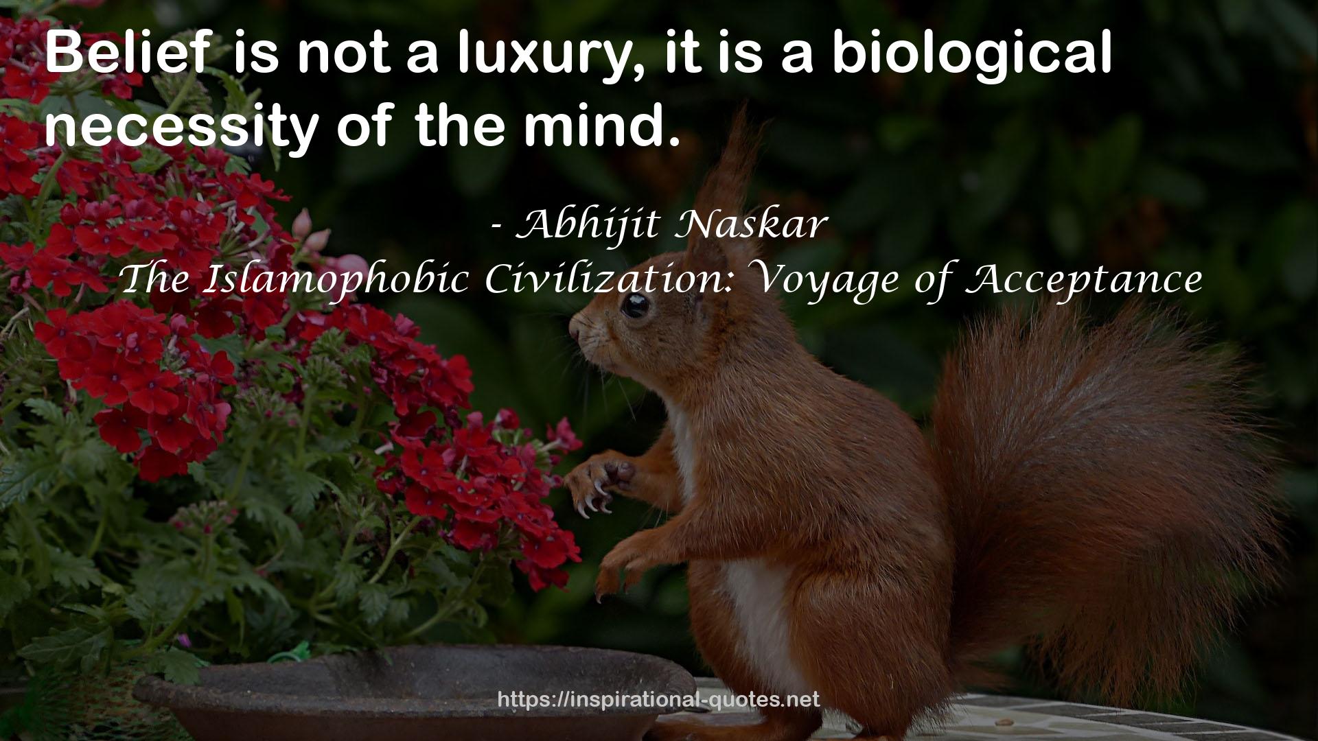 a biological necessity  QUOTES