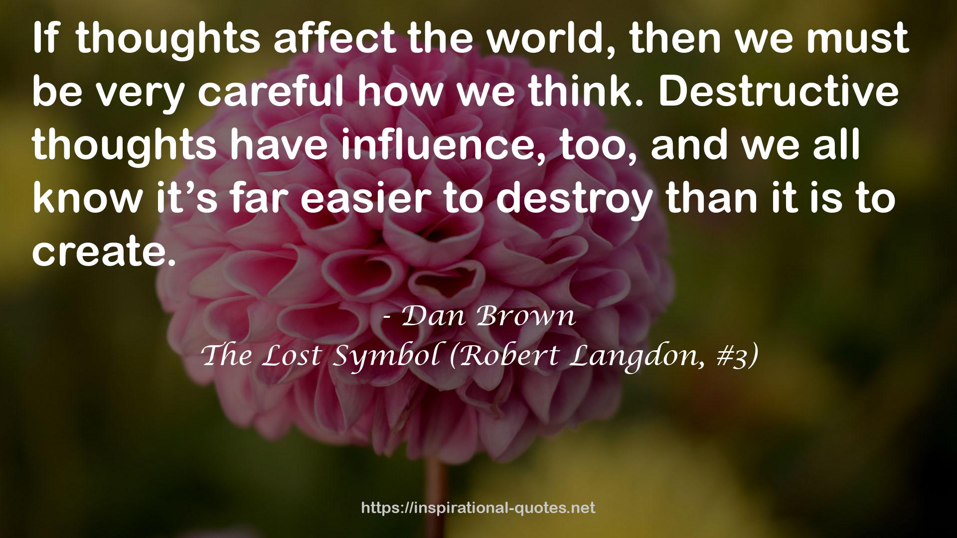 The Lost Symbol (Robert Langdon, #3) QUOTES