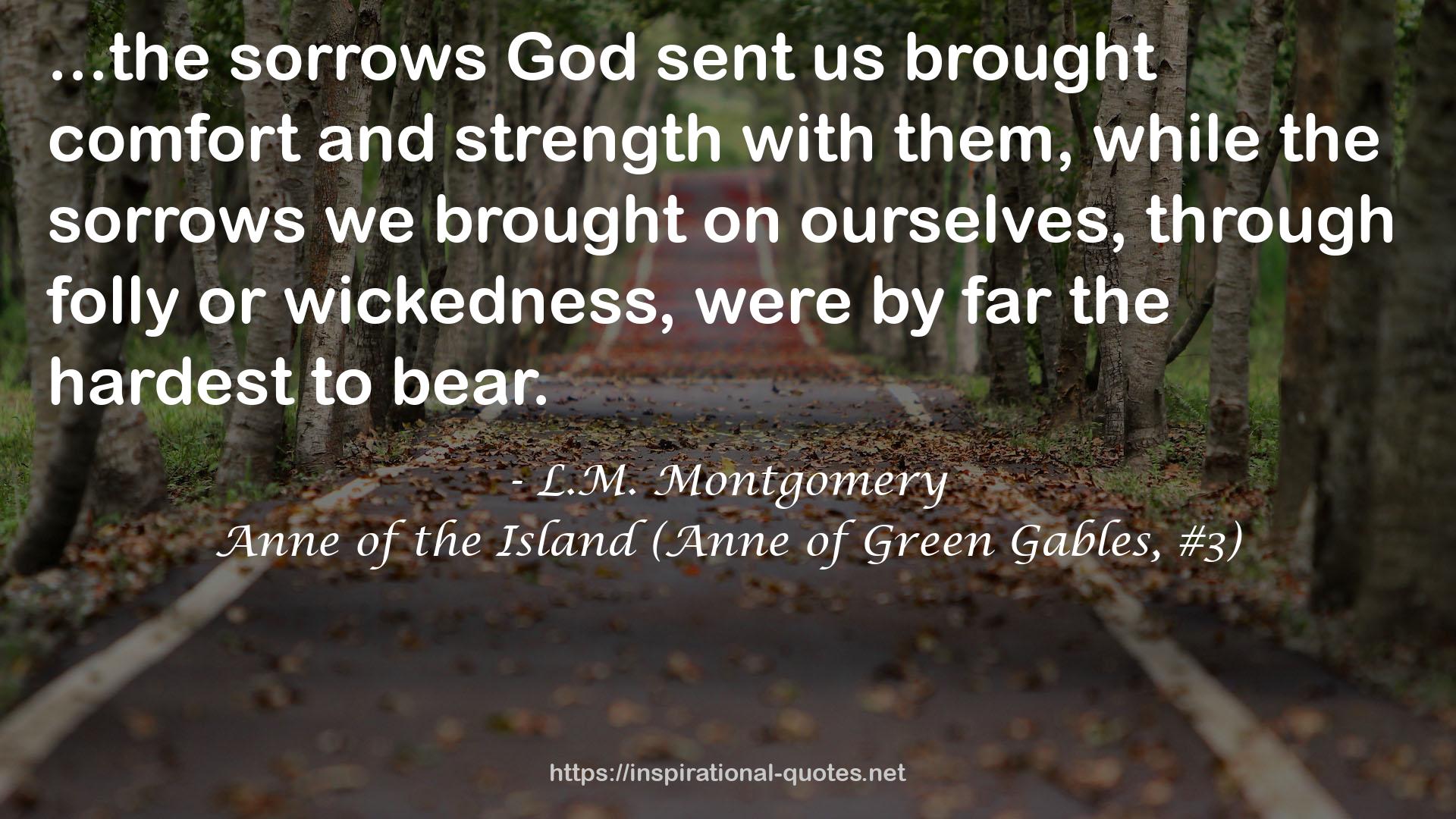 Anne of the Island (Anne of Green Gables, #3) QUOTES