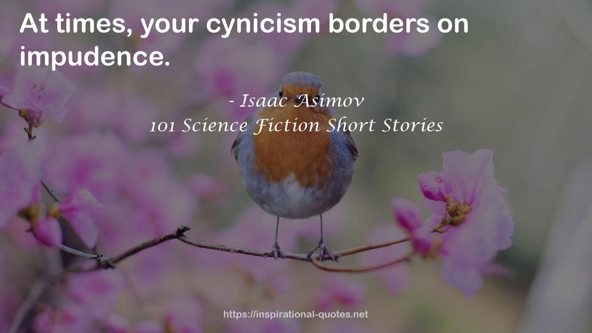 101 Science Fiction Short Stories QUOTES