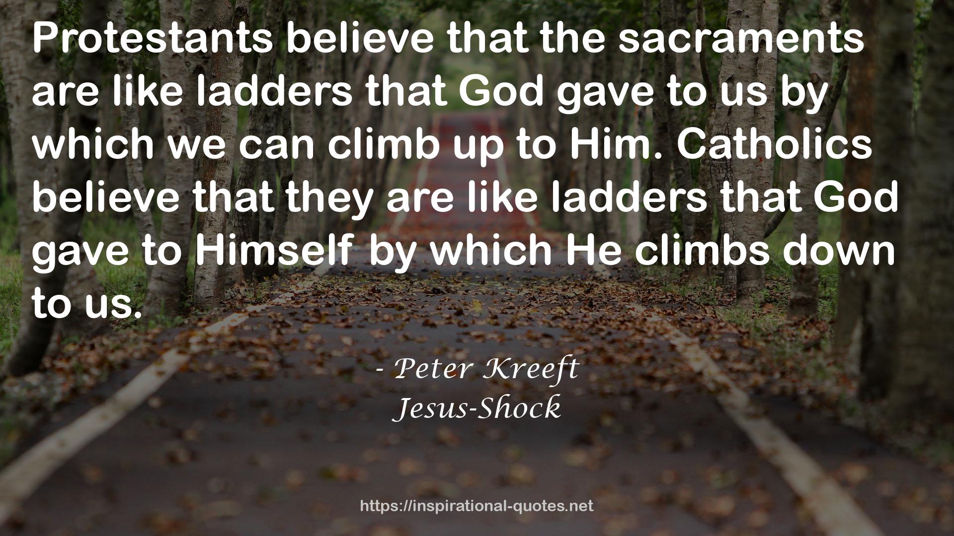 the sacraments  QUOTES