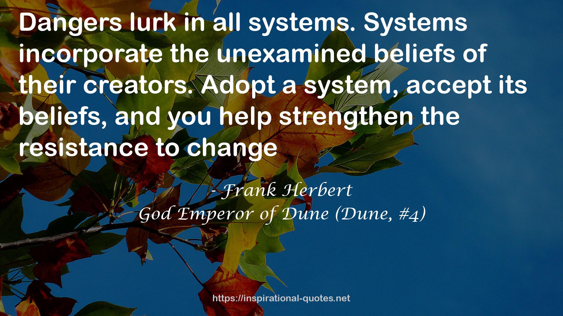 the unexamined beliefs  QUOTES