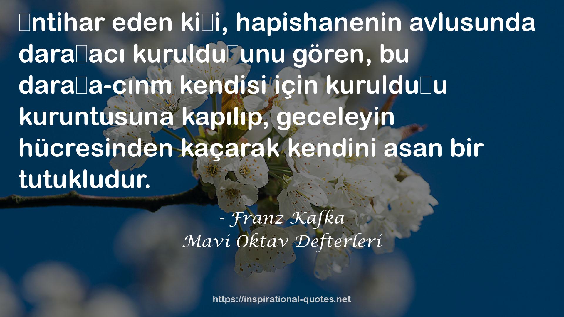 Mavi Oktav Defterleri QUOTES