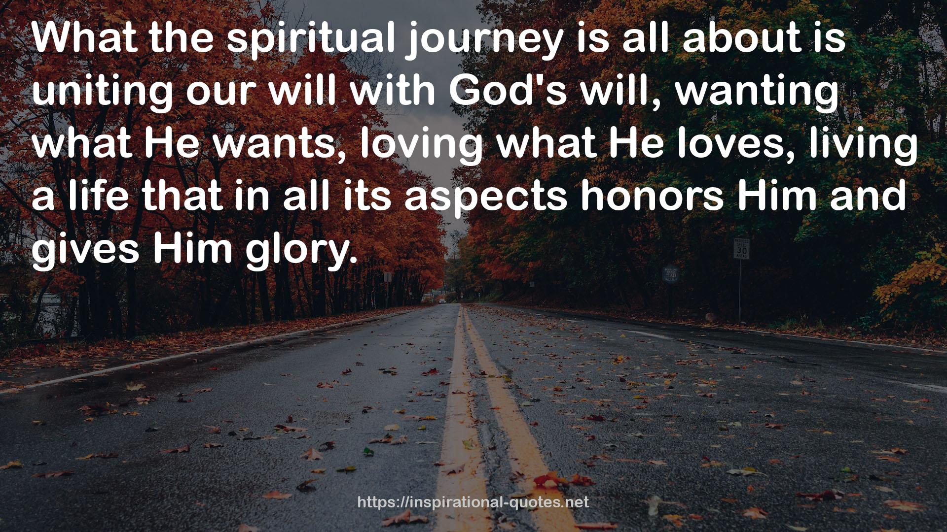 the spiritual journey  QUOTES