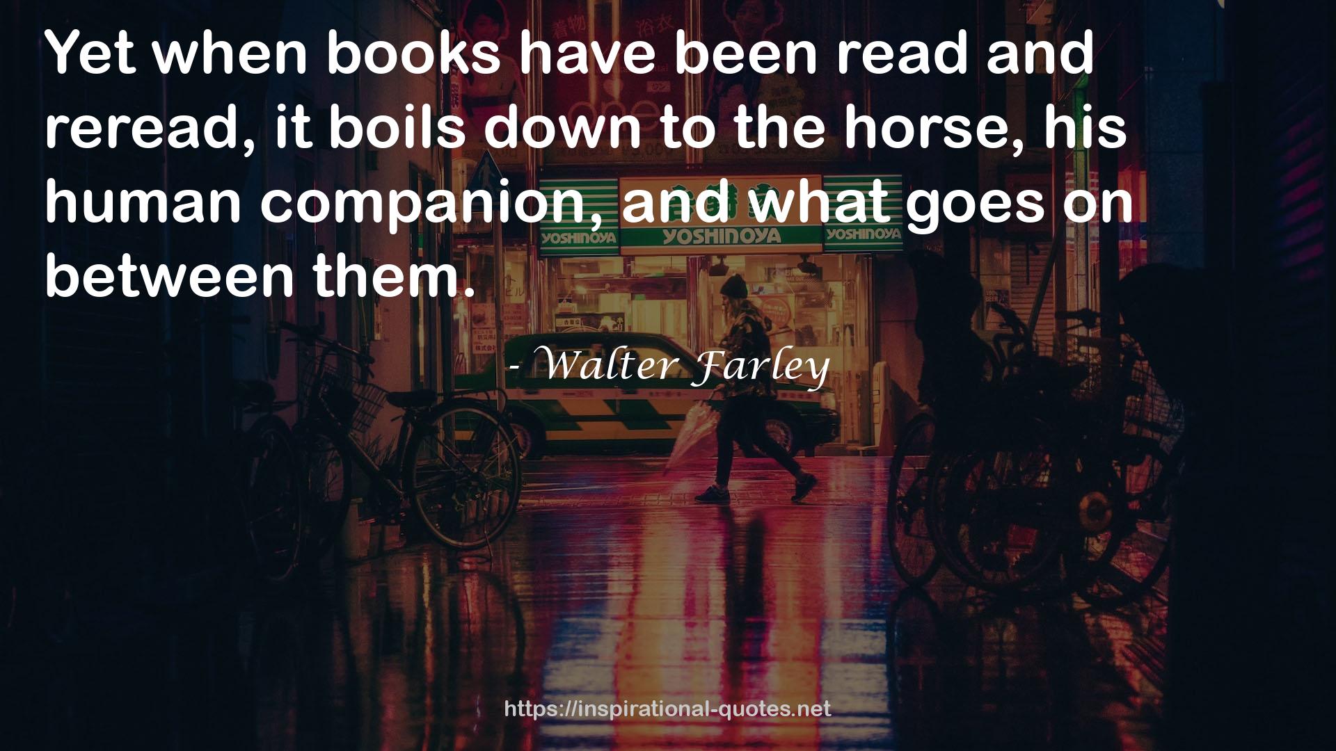 Walter Farley QUOTES