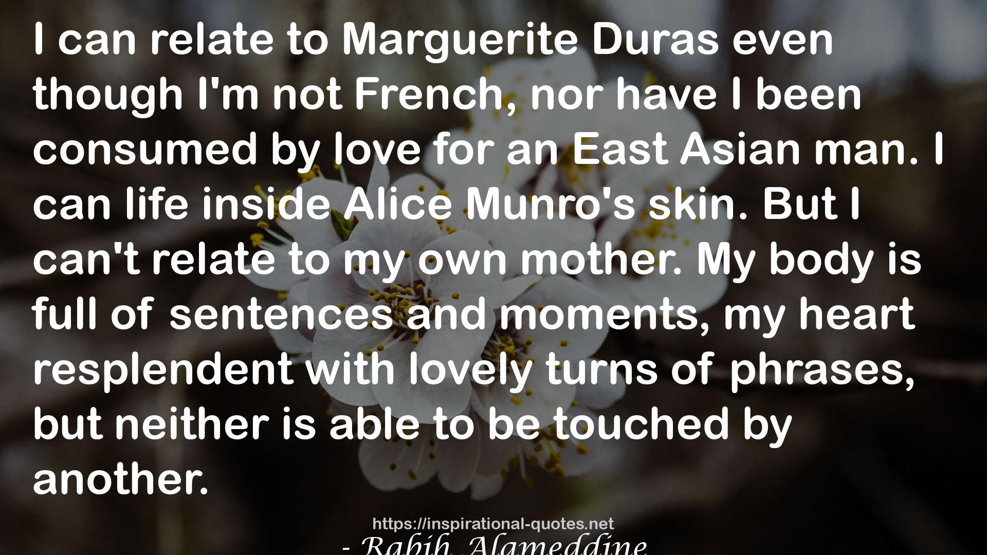 Alice Munro's  QUOTES