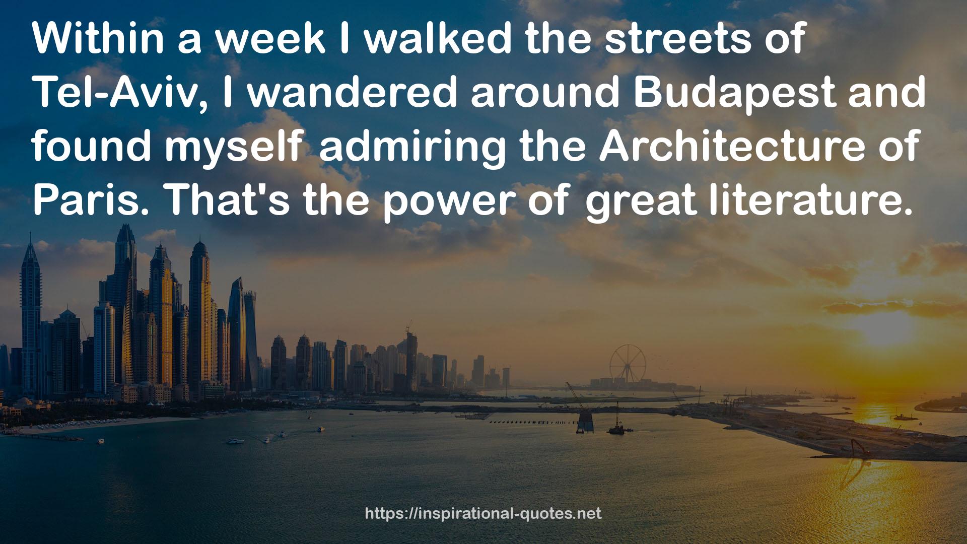 Budapest  QUOTES
