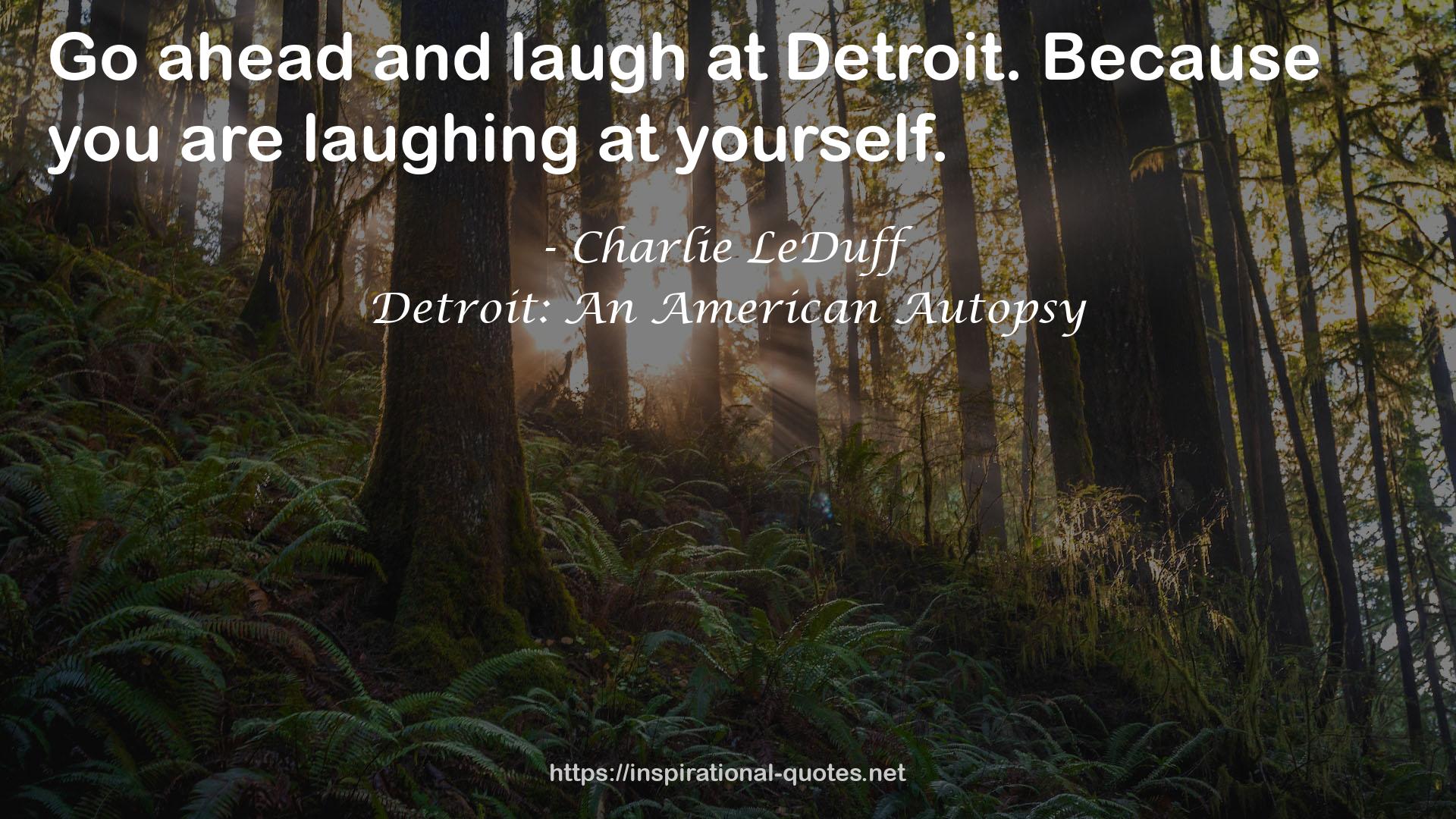 Charlie LeDuff QUOTES