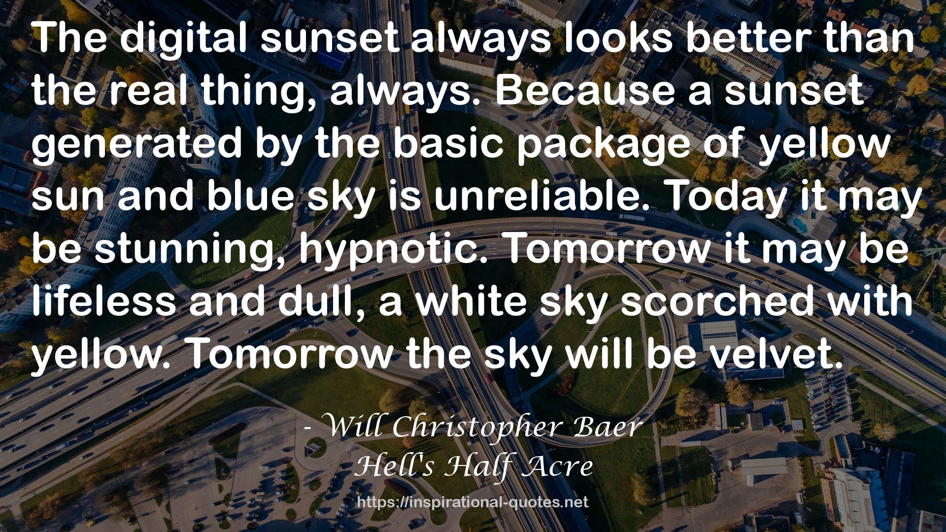 Hell's Half Acre QUOTES