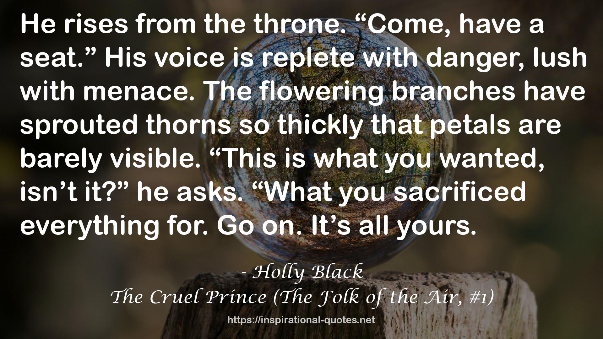 The Cruel Prince (The Folk of the Air, #1) QUOTES