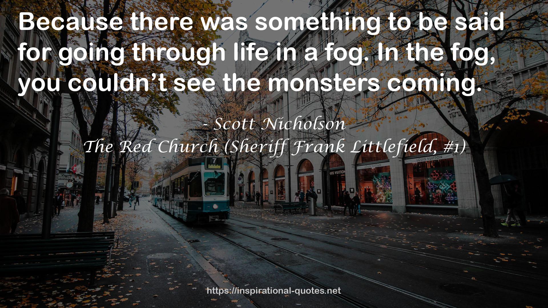 The Red Church (Sheriff Frank Littlefield, #1) QUOTES