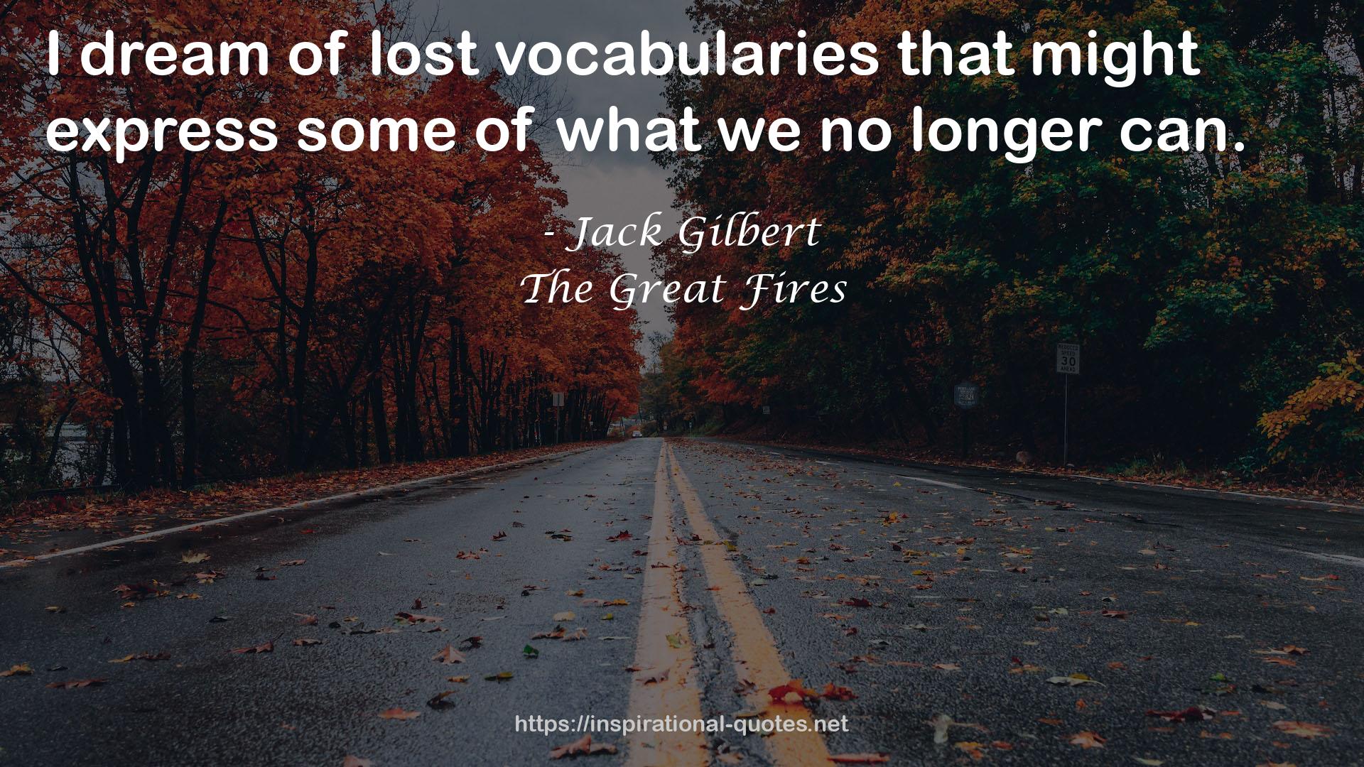 lost vocabularies  QUOTES