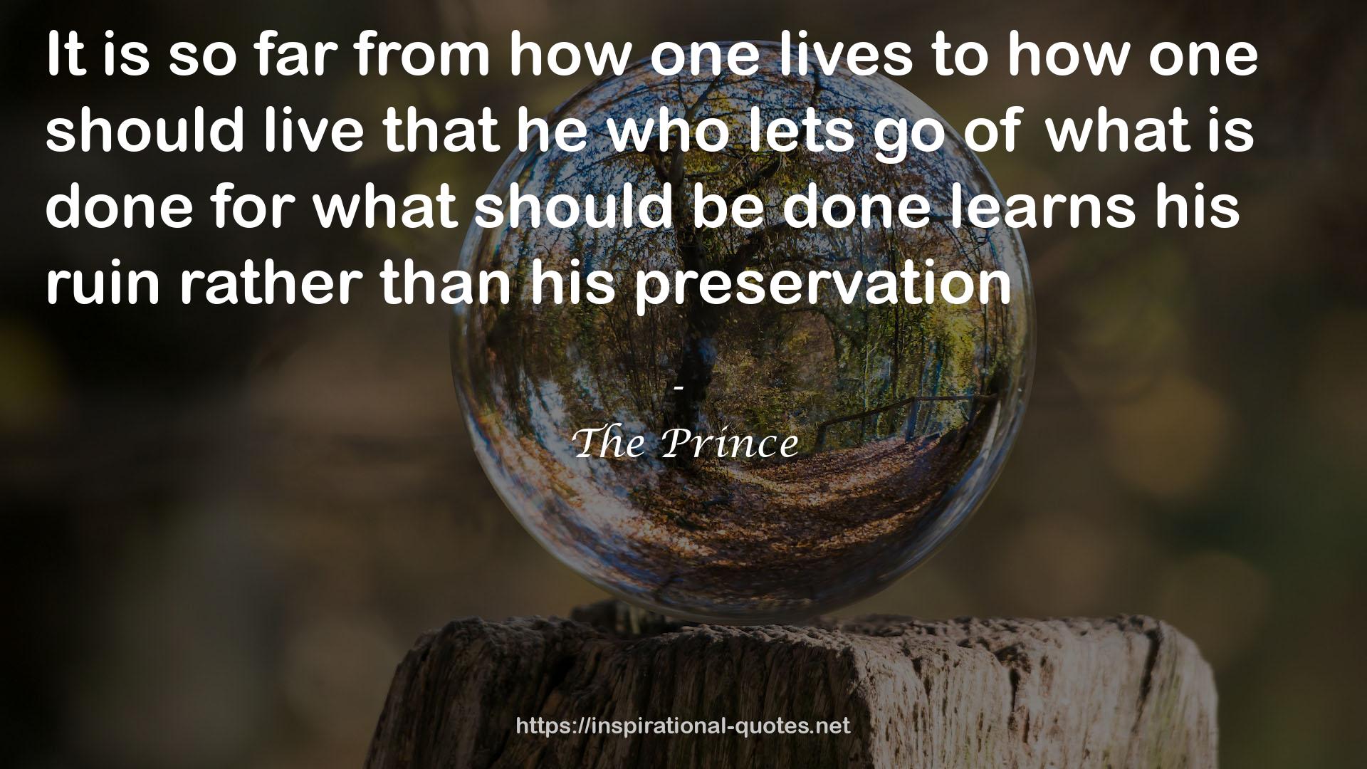 The Prince QUOTES