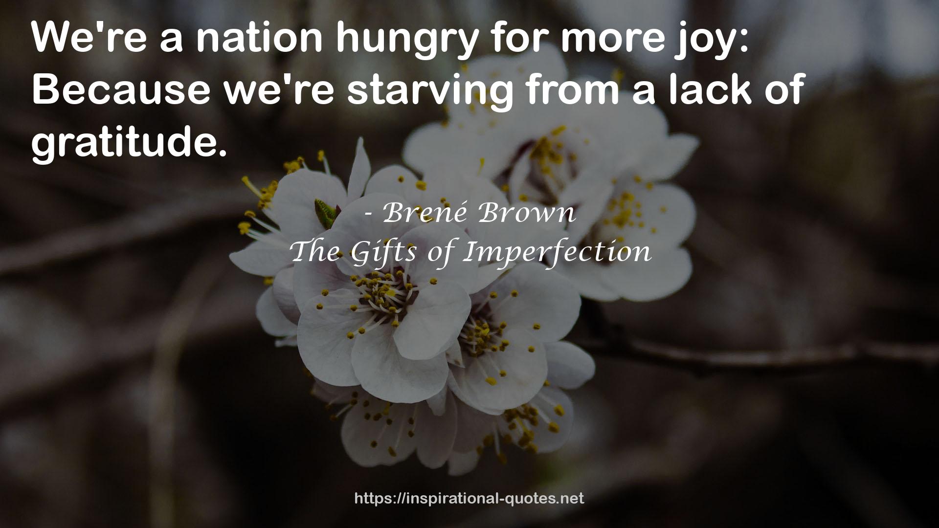 The Gifts of Imperfection QUOTES