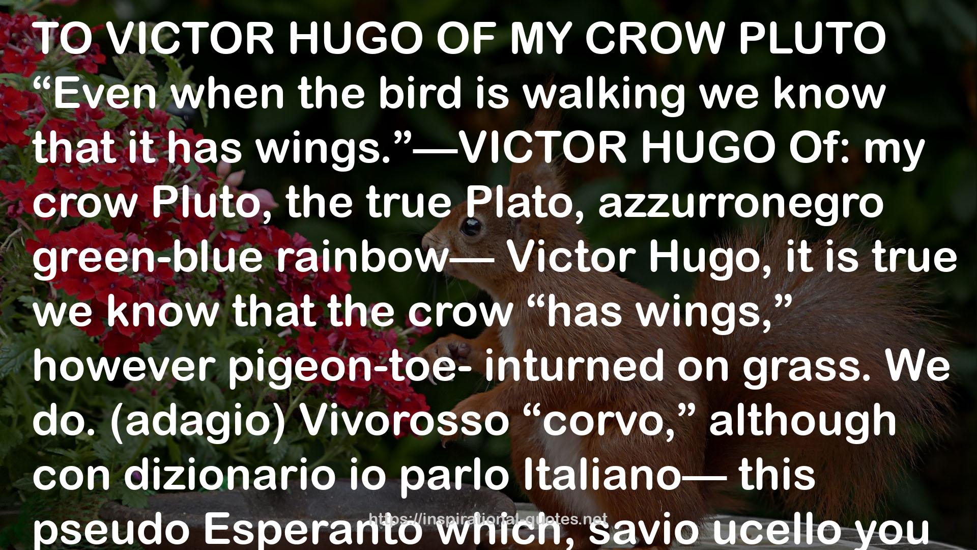 Victor Hugo  QUOTES