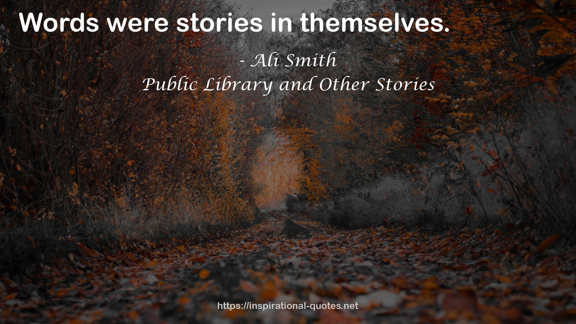 Public Library and Other Stories QUOTES