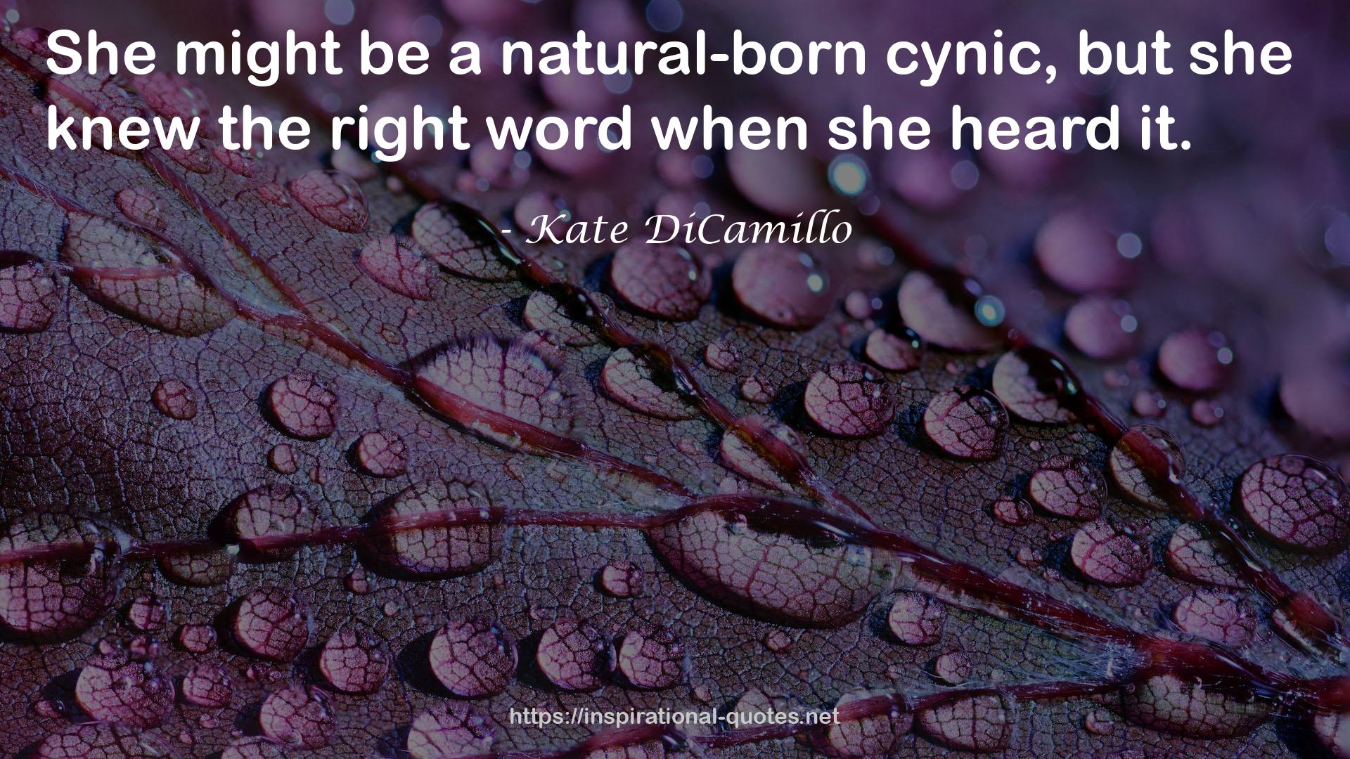 Kate DiCamillo QUOTES