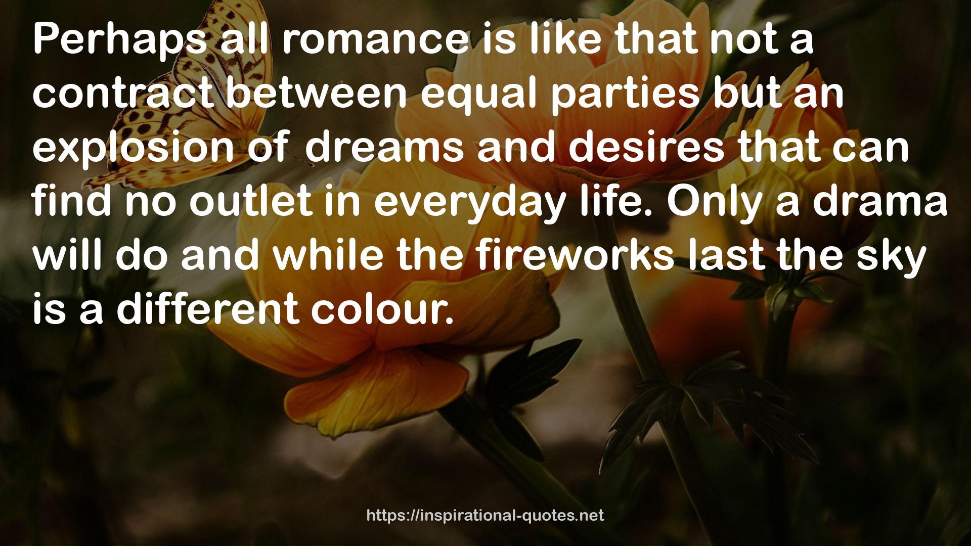 all romance  QUOTES