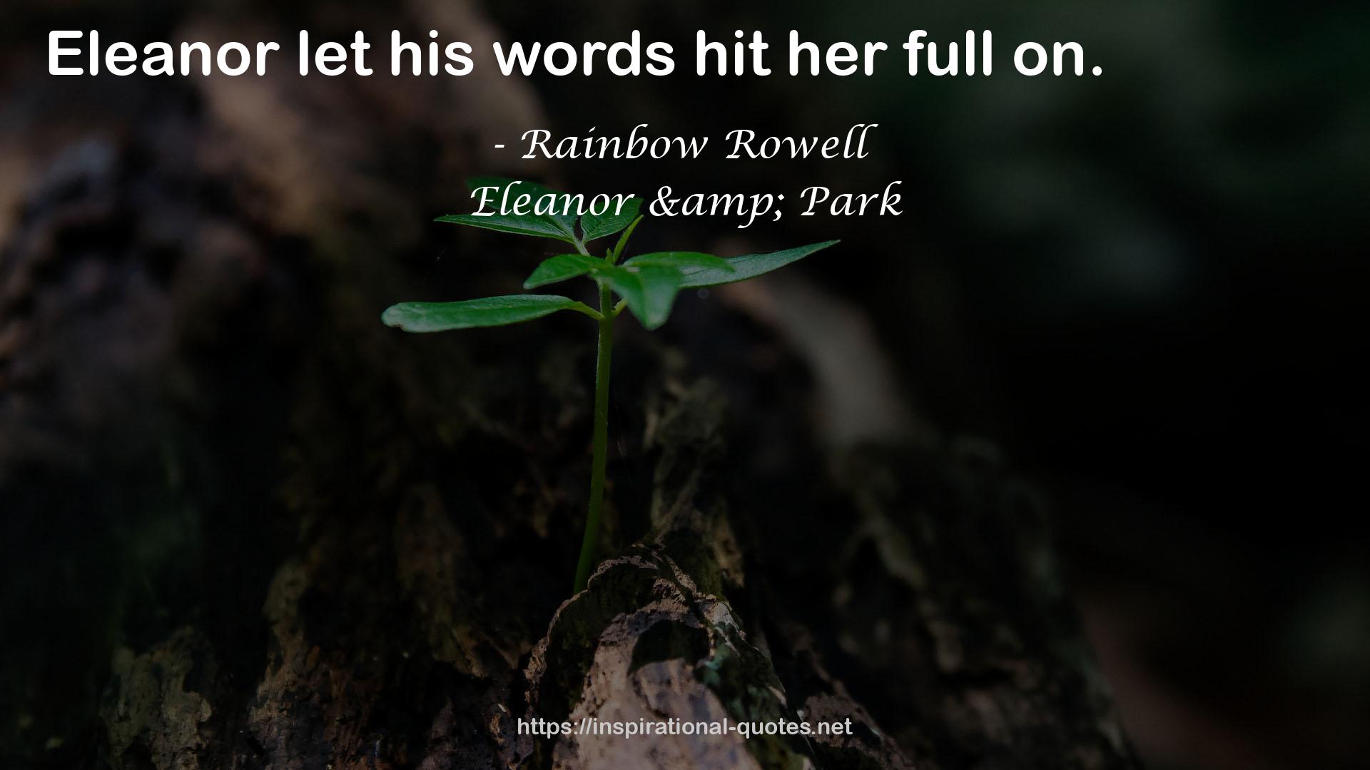 Rainbow Rowell QUOTES