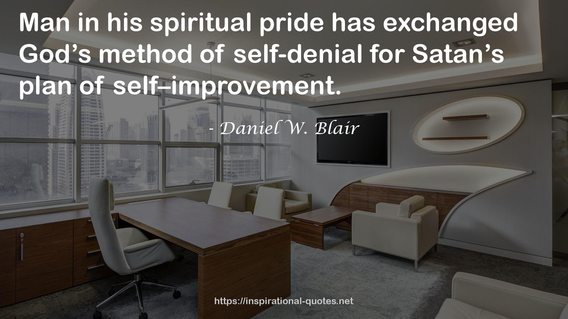 Daniel W. Blair QUOTES