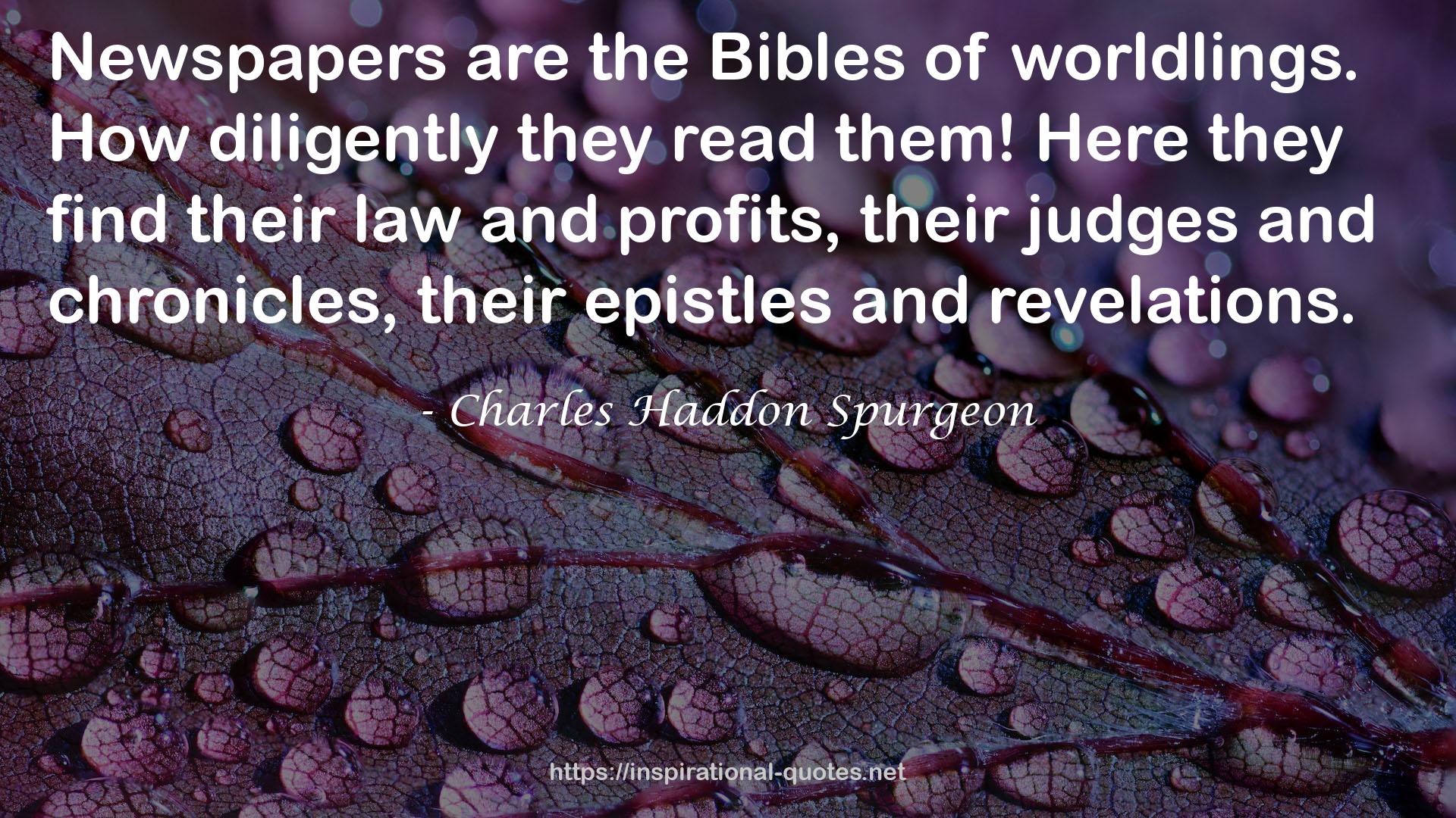 the Bibles  QUOTES