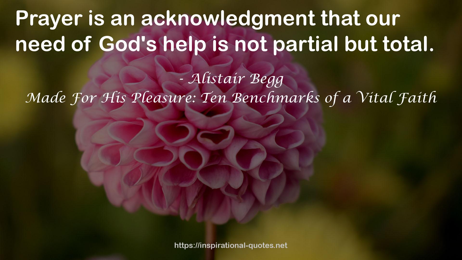 Alistair Begg QUOTES