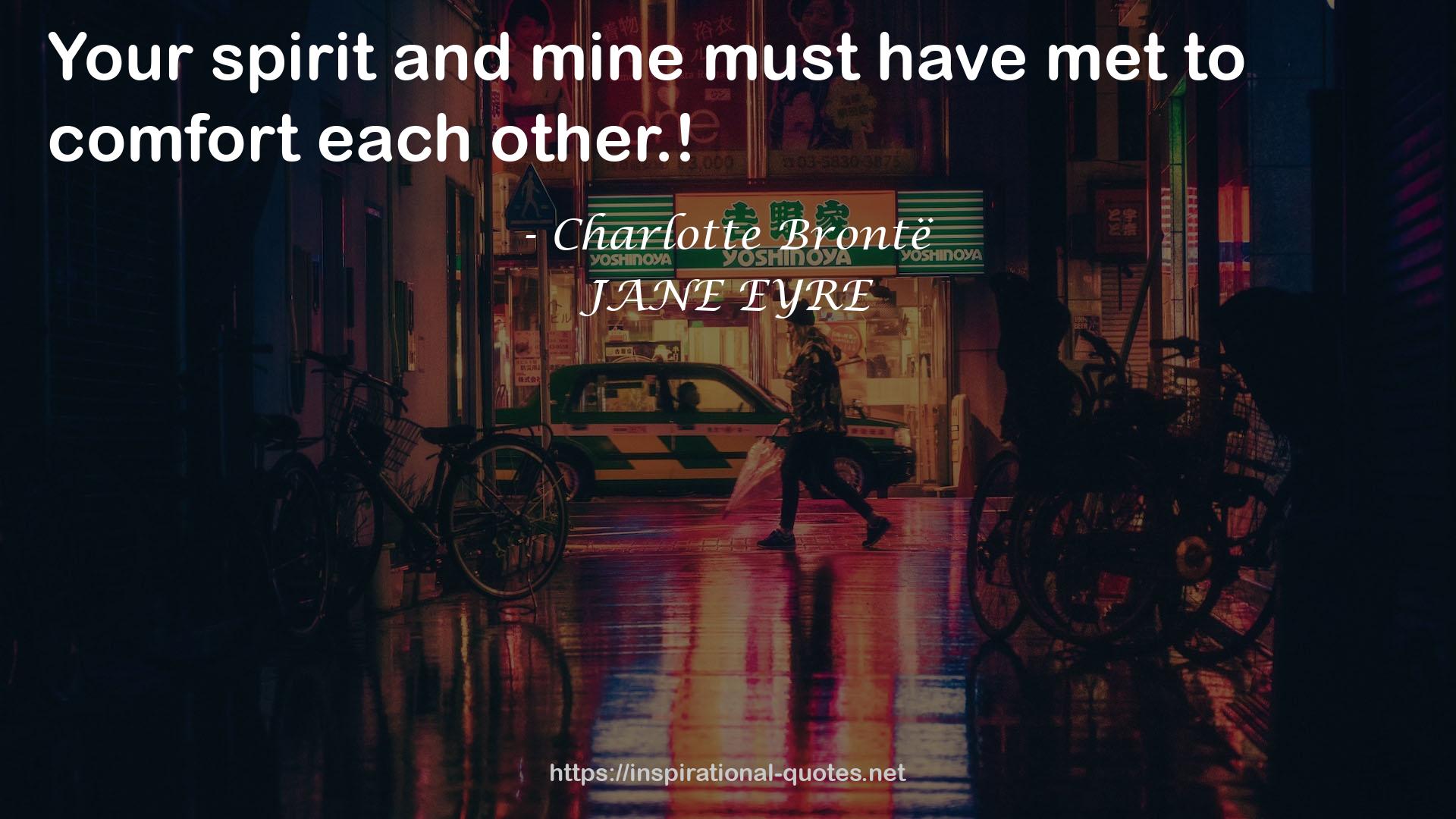 JANE EYRE QUOTES