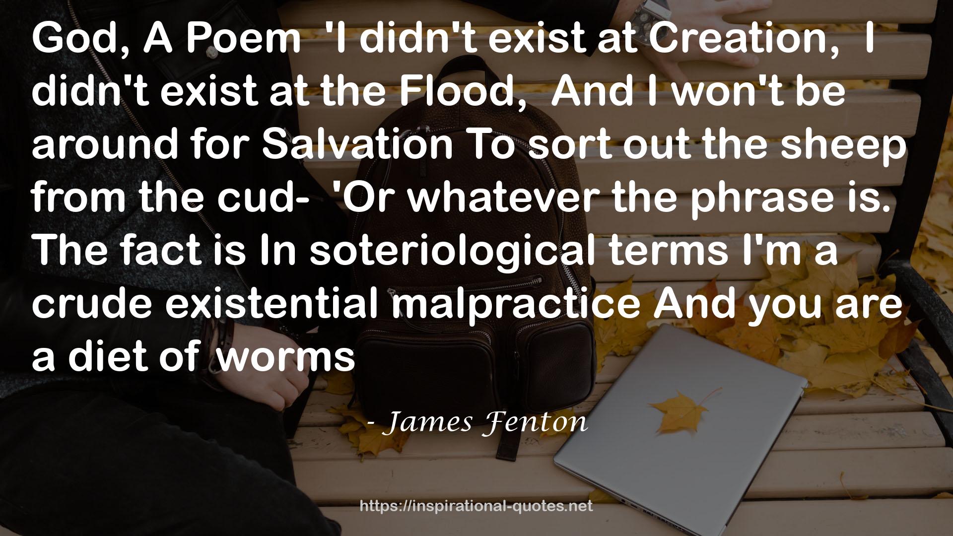 James Fenton QUOTES