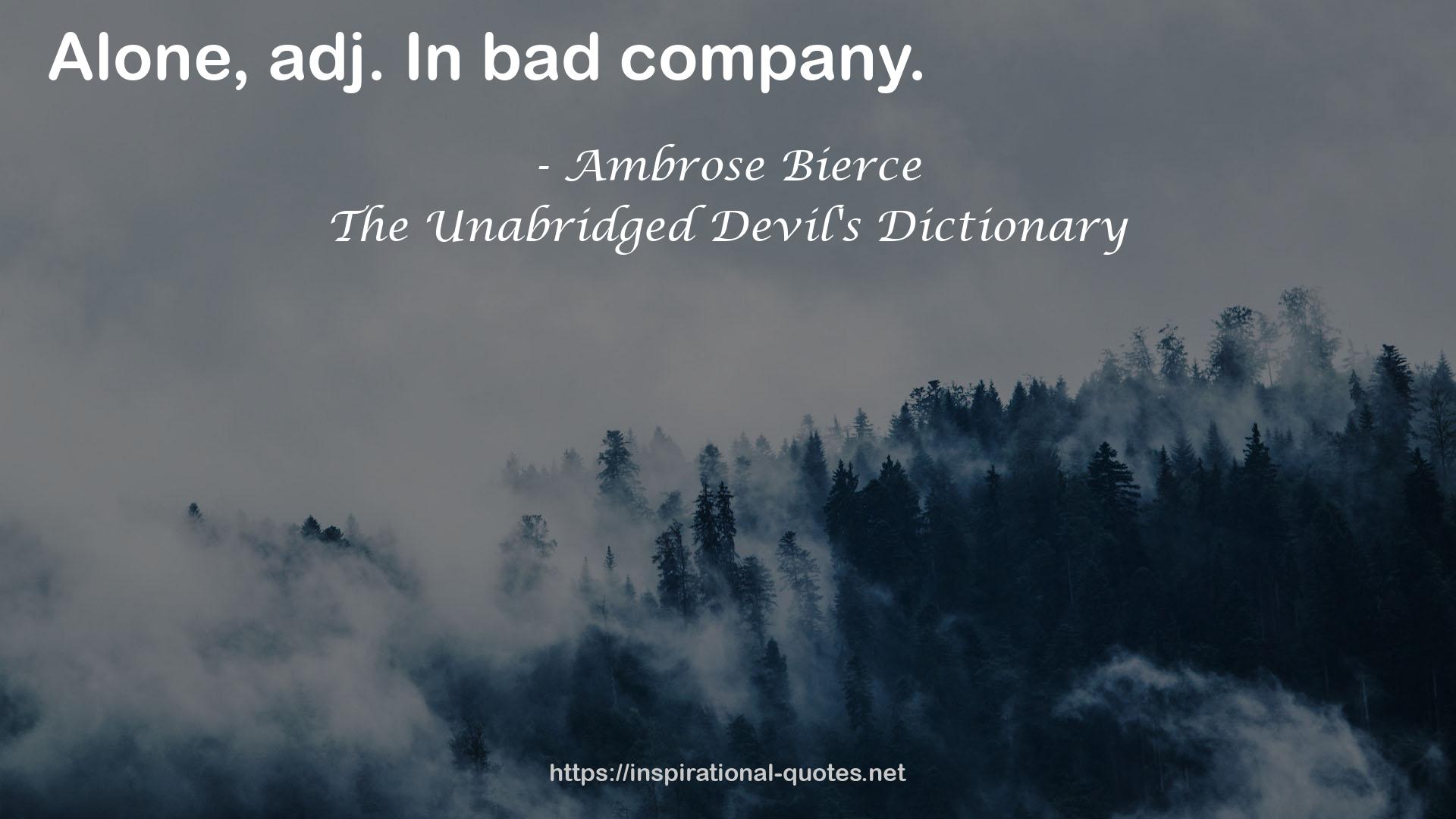 Ambrose Bierce QUOTES