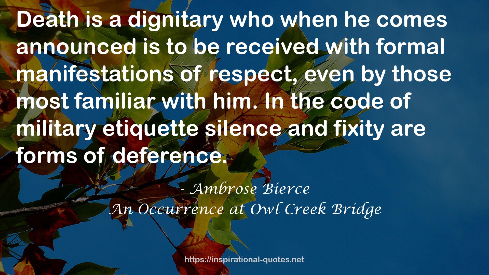 Ambrose Bierce QUOTES