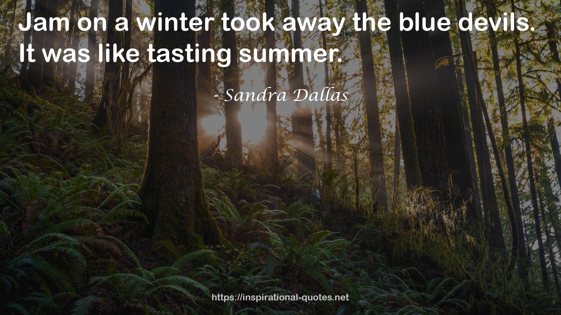 a winter  QUOTES