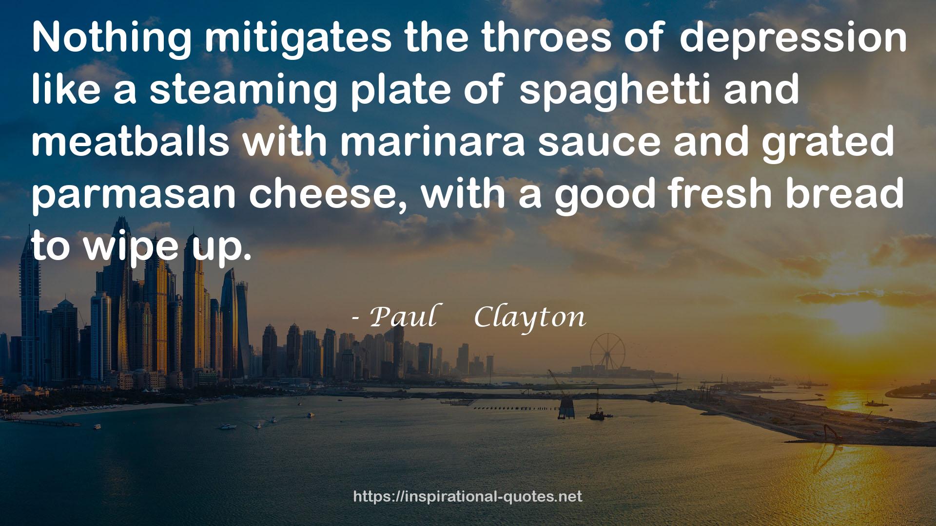 Paul    Clayton QUOTES