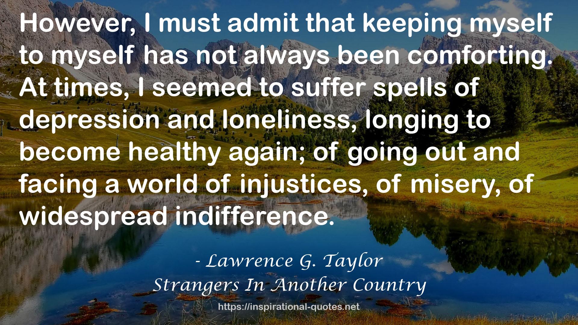 Lawrence G. Taylor QUOTES