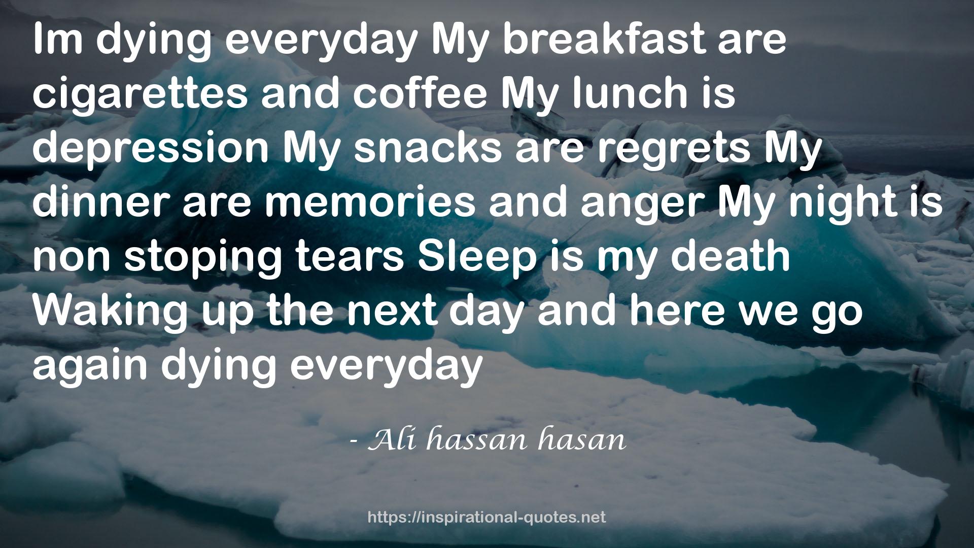 Ali hassan hasan QUOTES