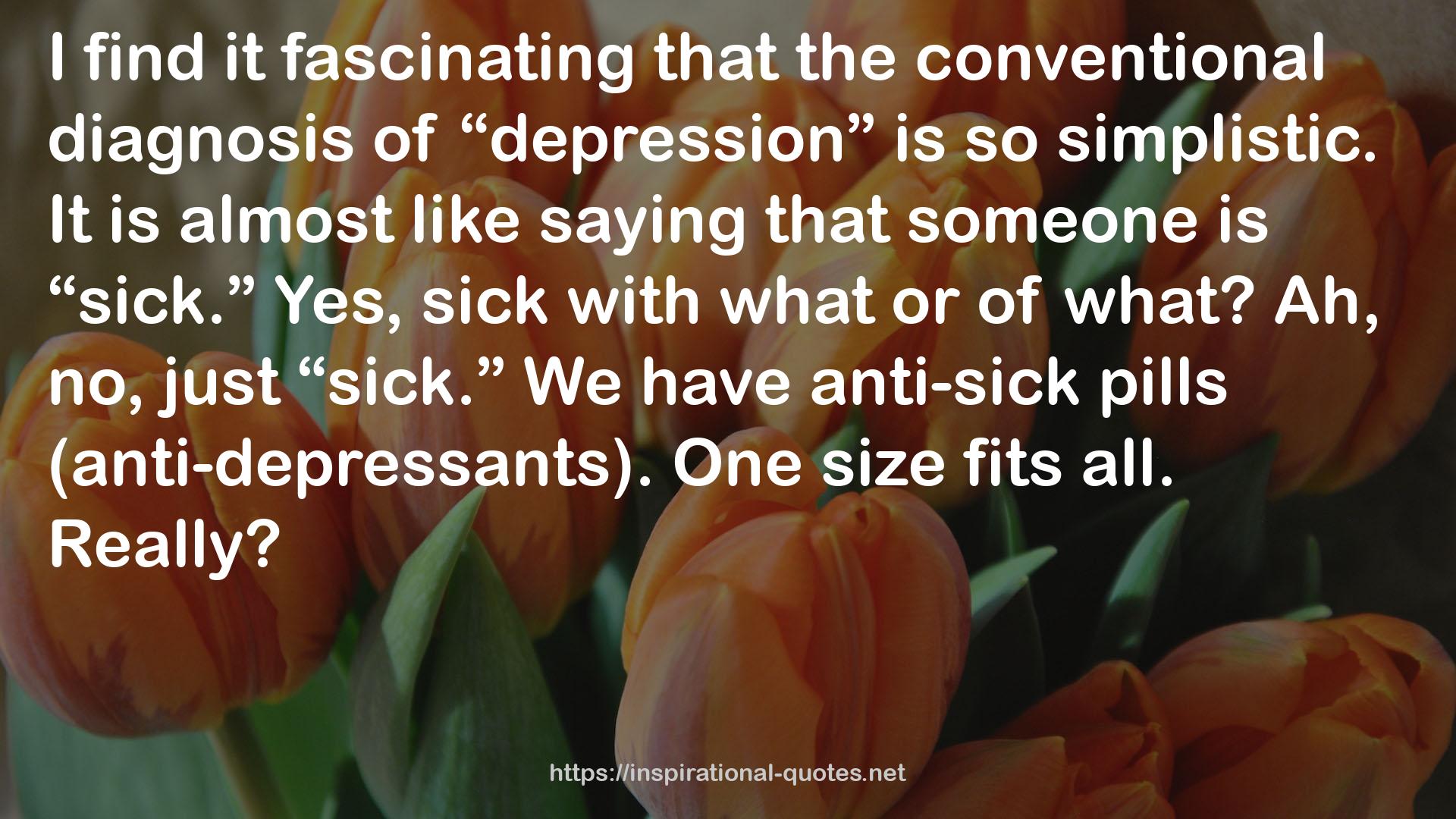 the conventional diagnosis  QUOTES