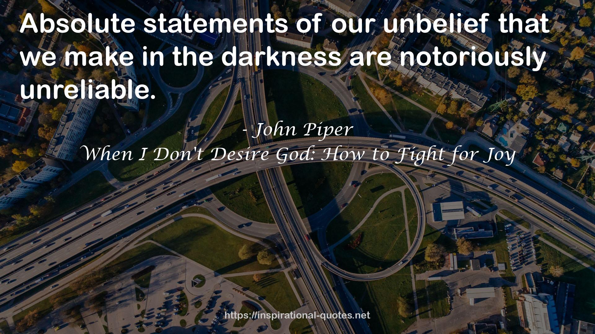 our unbelief  QUOTES