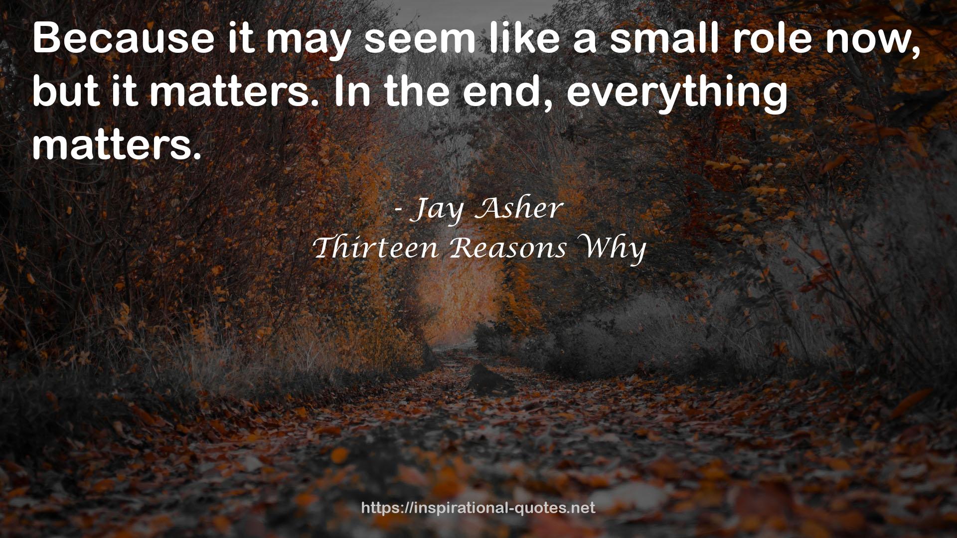 Jay Asher QUOTES