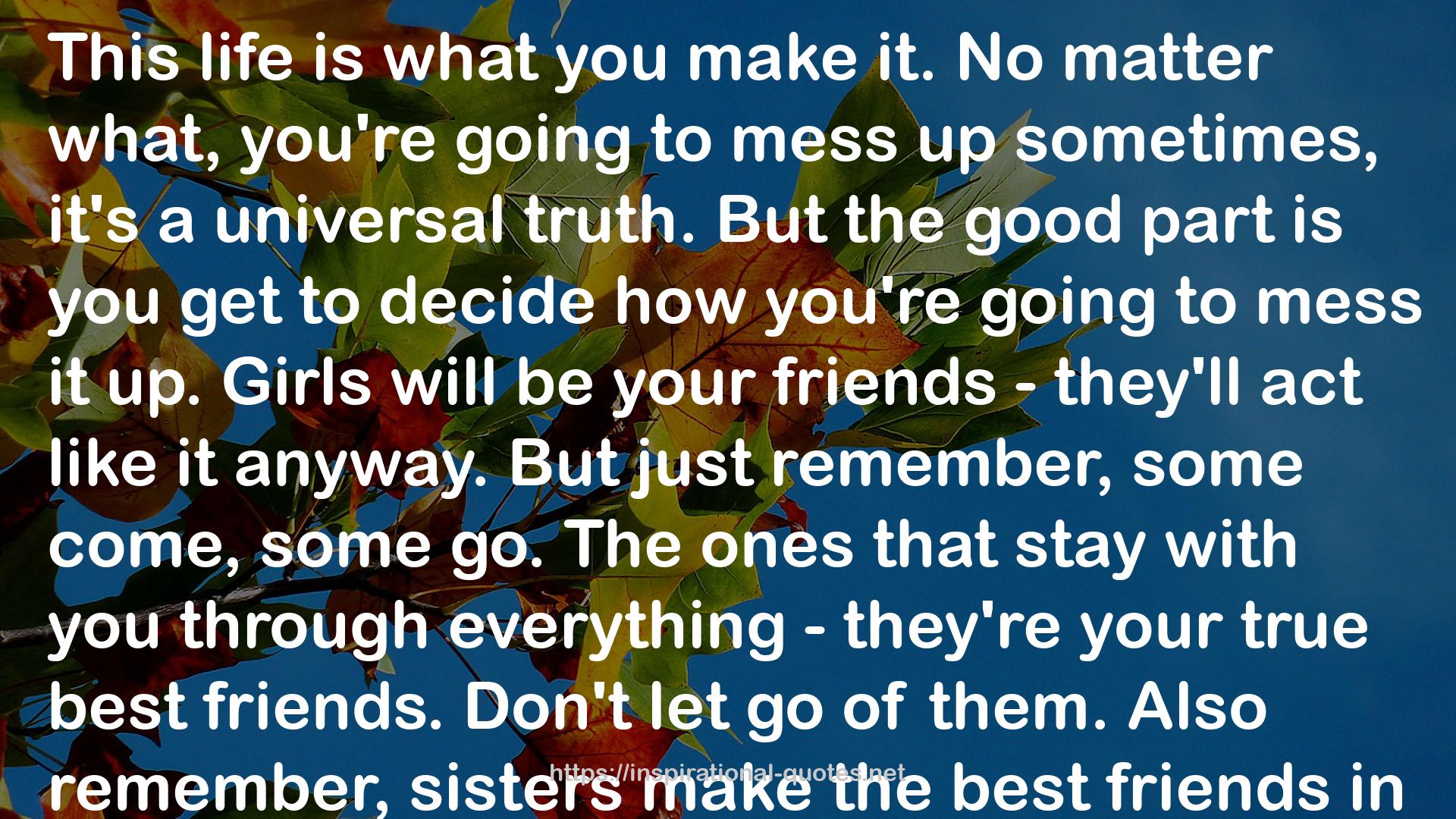 the best friends  QUOTES