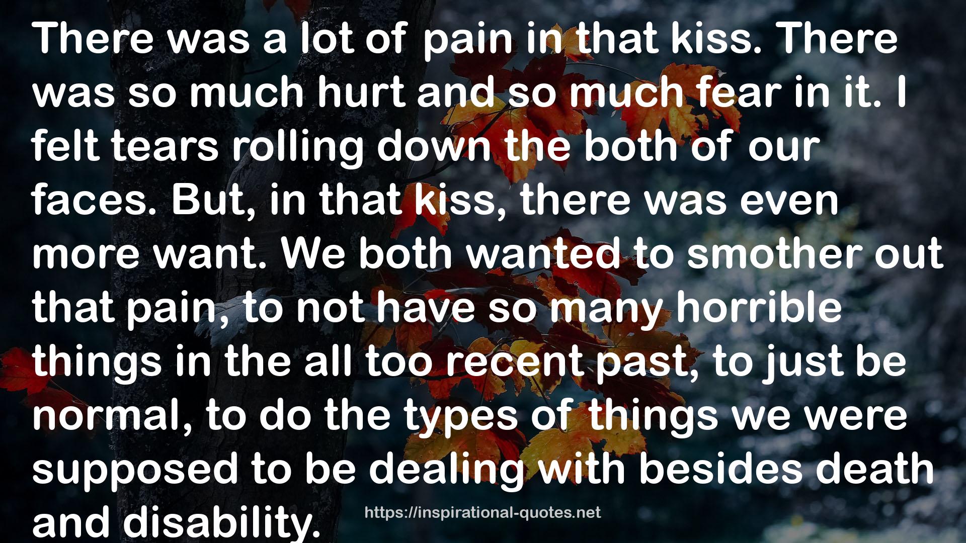 so many horrible things  QUOTES