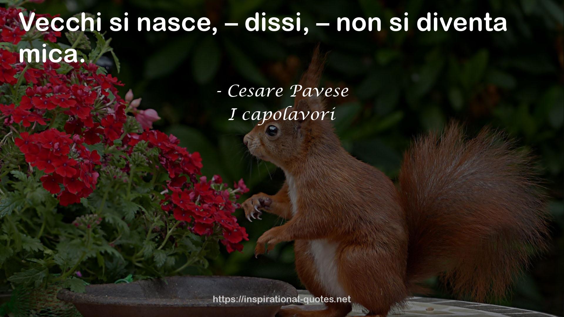 I capolavori QUOTES