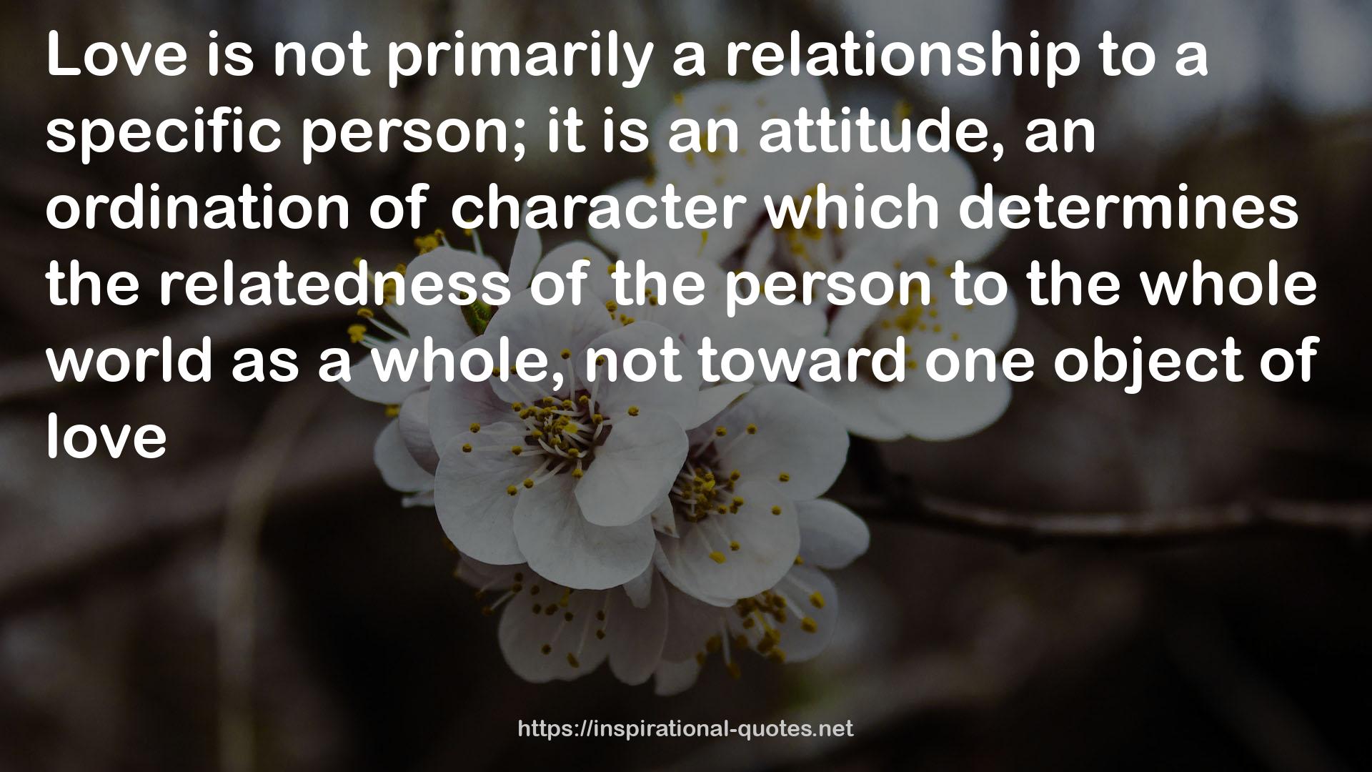 the relatedness  QUOTES