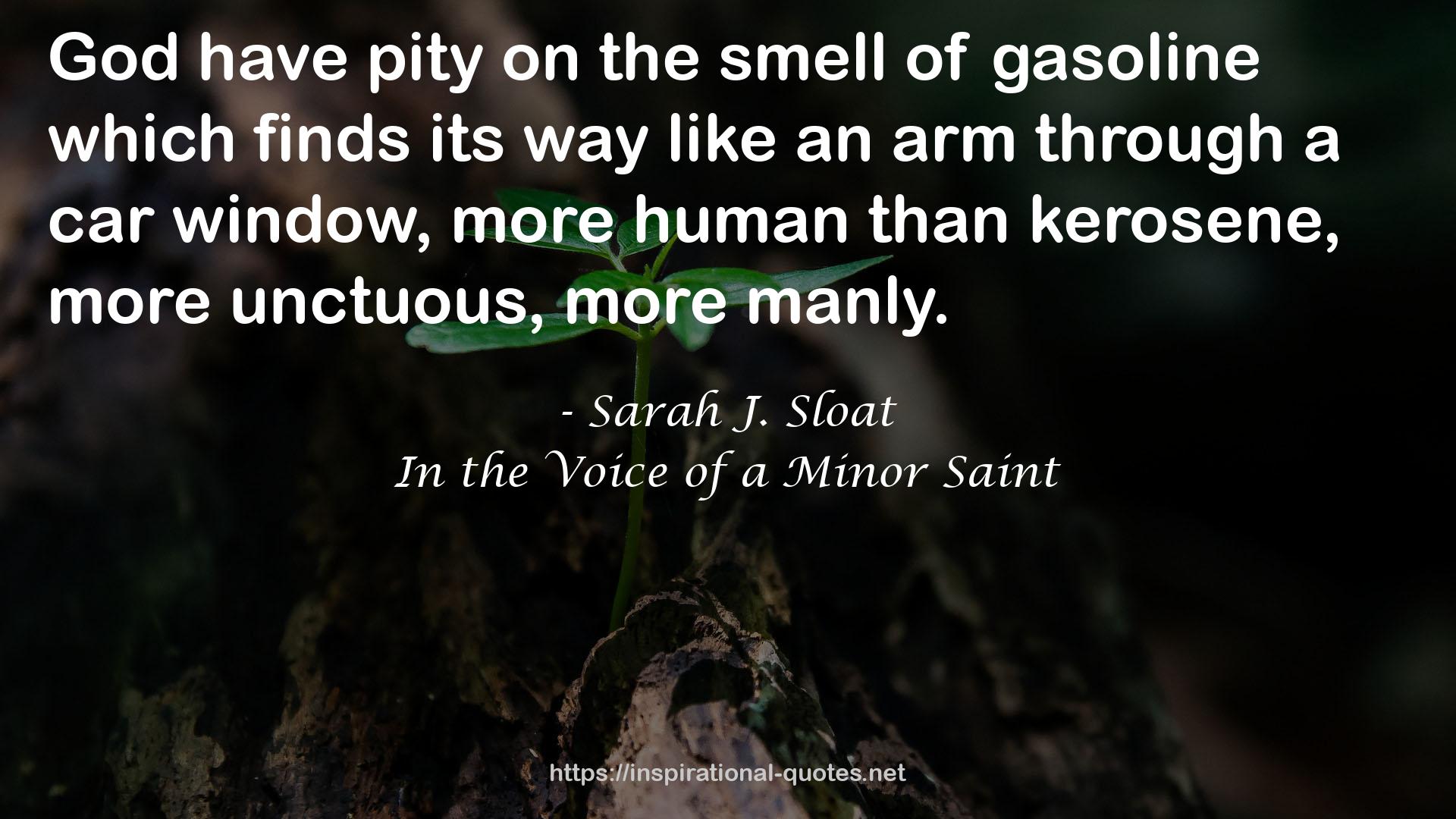 Sarah J. Sloat QUOTES