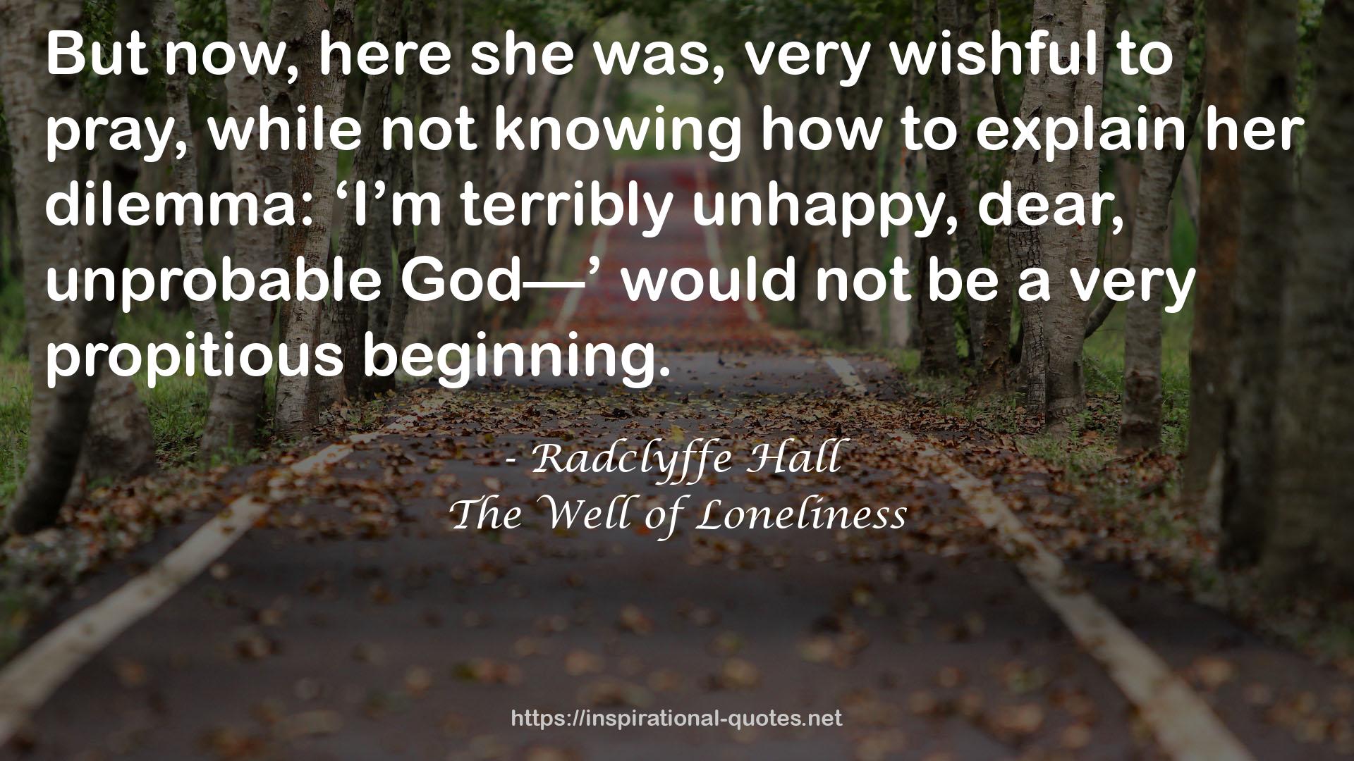 Radclyffe Hall QUOTES