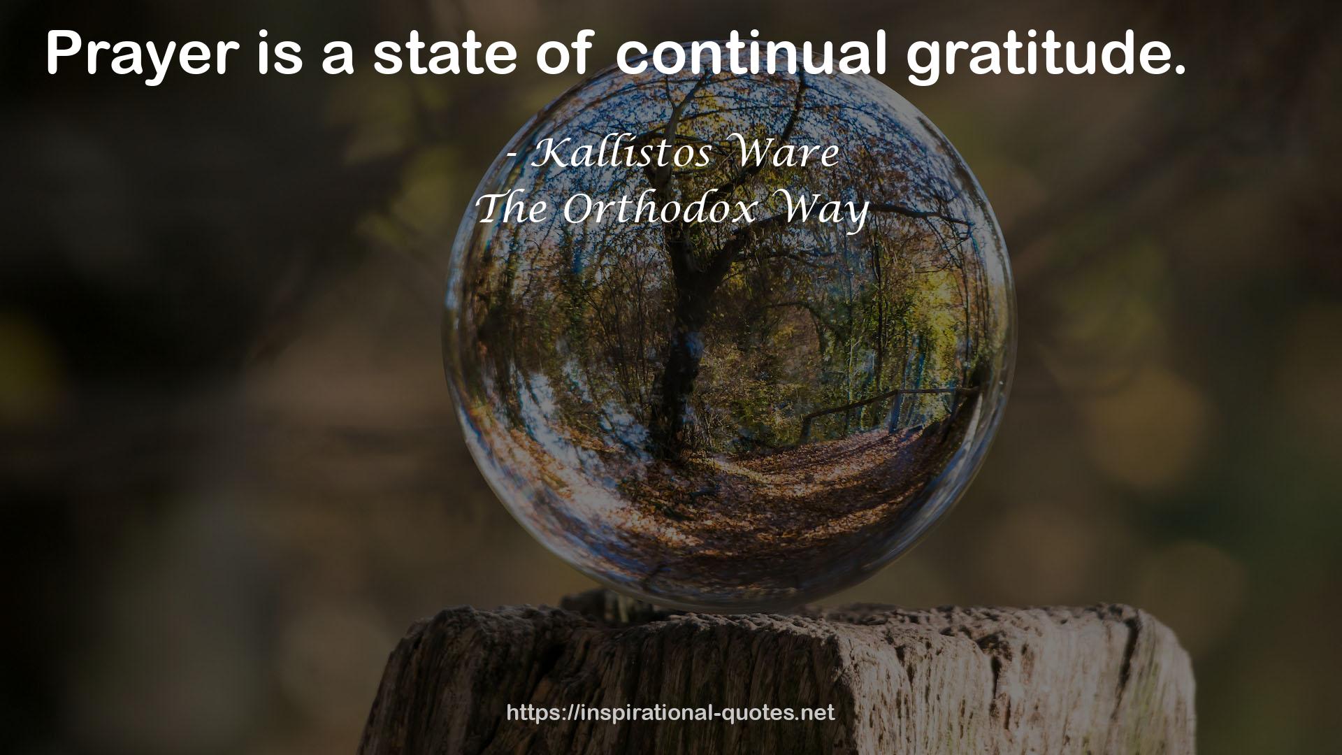 Kallistos Ware QUOTES