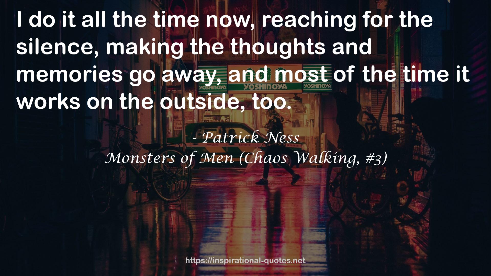 Monsters of Men (Chaos Walking, #3) QUOTES